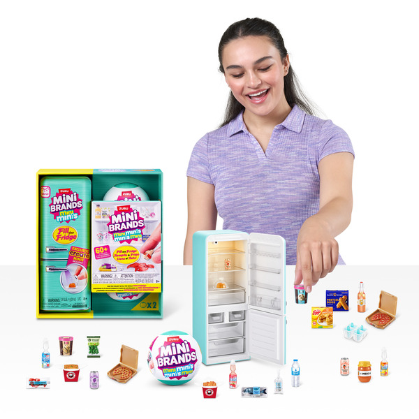 Mini Brands Fill The Fridge - Frigo avec miniatures