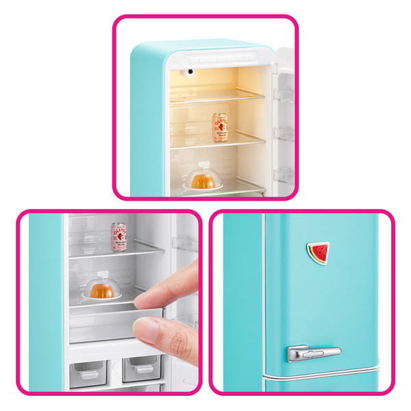 Mini Brands Fill The Fridge - Frigo avec miniatures
