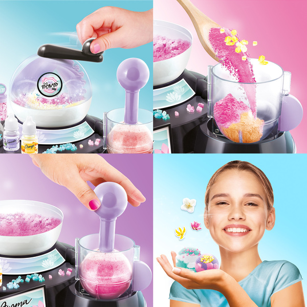 Atelier de fabrique de bombes de bain
