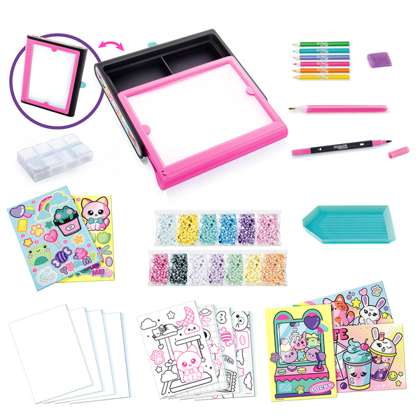 Mallette lumineuse Diamant art kawaii