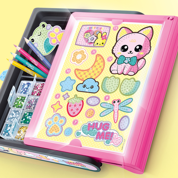 Mallette lumineuse Diamant art kawaii