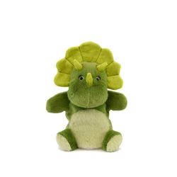 Podcolle - Marionnette Dinosaure vert - 24 cm