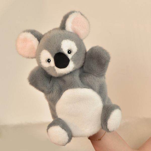 Podcolle - Marionnette Koala gris - 24 cm