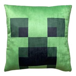 Coussin Minecraft creeper 40x40cm