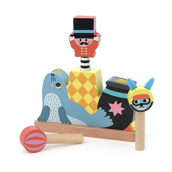 Pop-up en bois Circus