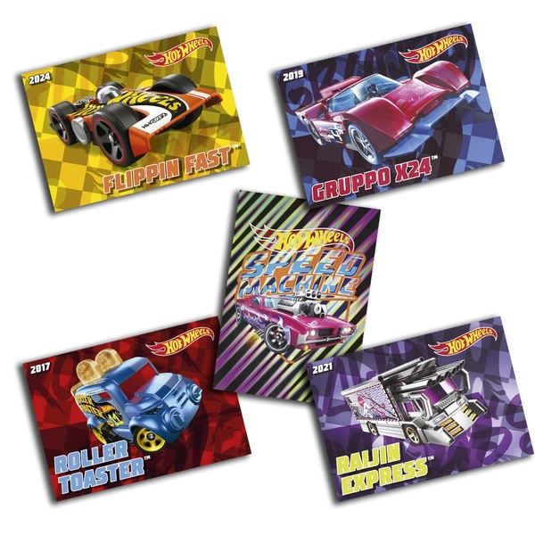 Cartes Panini Hot Wheels Trading Cards - 3 pochettes