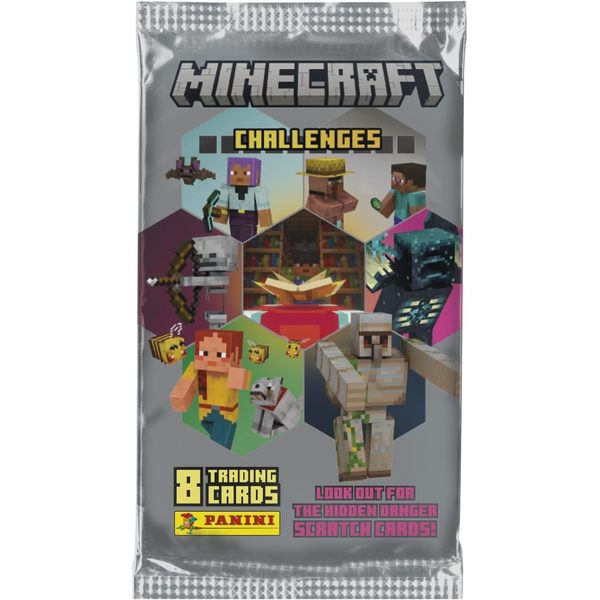 Cartes Panini Minecraft Trading Cards - 3 pochettes