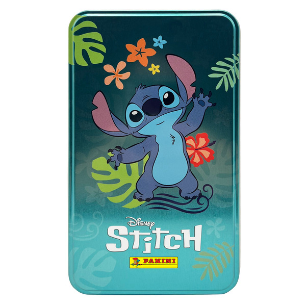Boîte métal et cartes Stitch Panini