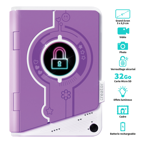 Journal intime vidéo Secret Creator