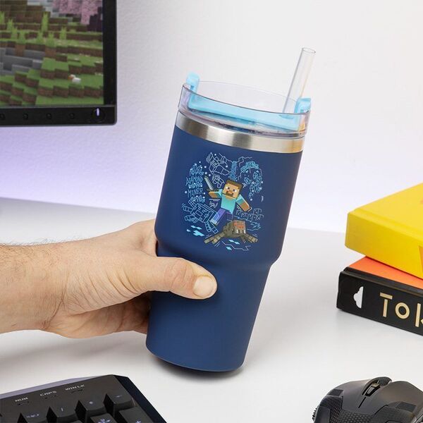 Gobelet isotherme Minecraft 600ml