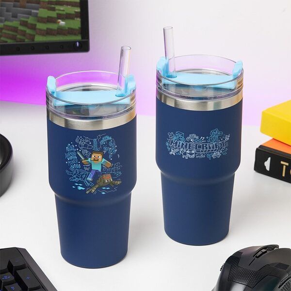 Gobelet isotherme Minecraft 600ml