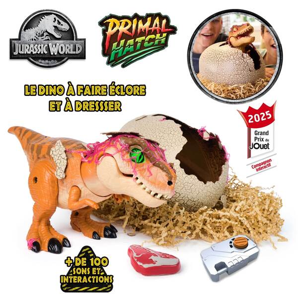 Primal Hatch Dino Éclosion Secrète - Jurassic World