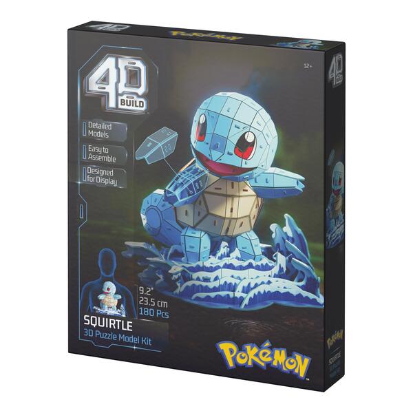 Pokémon 4D Build Carapuce