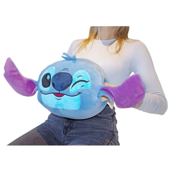 Coussin cocooning Lilo & Stitch