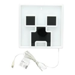 Lampe néon LED Minecraft Creeper