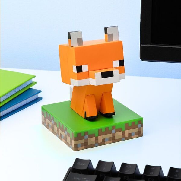 Lampe veilleuse Minecraft renard