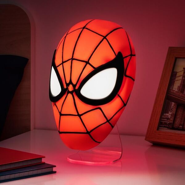 Lampe masque Spider-Man