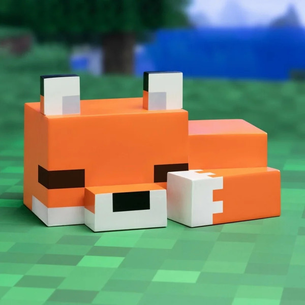 Lampe Minecraft renard