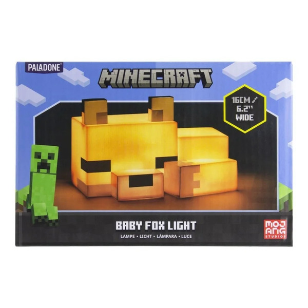 Lampe Minecraft renard