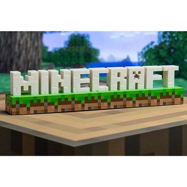 Lampe logo Minecraft