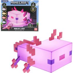 Lampe Minecraft Axolotl