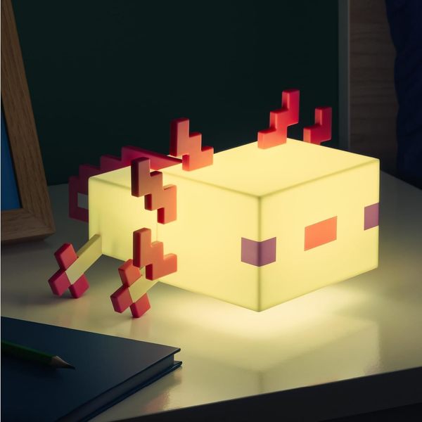 Lampe Minecraft Axolotl