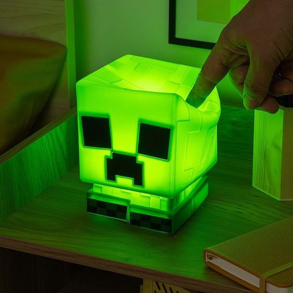 Lampe Minecraft Creeper en silicone