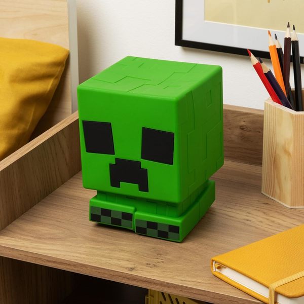 Lampe Minecraft Creeper en silicone