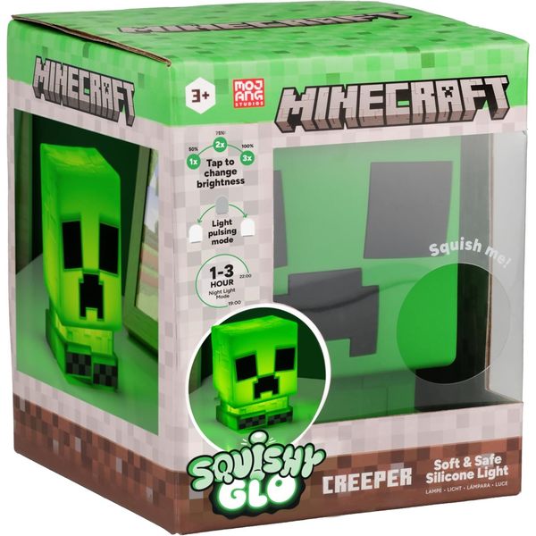 Lampe Minecraft Creeper en silicone