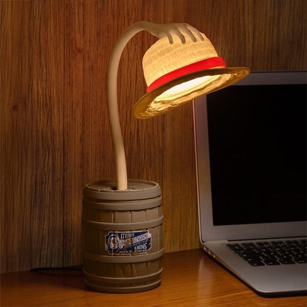Lampe One Piece Chapeau de paille