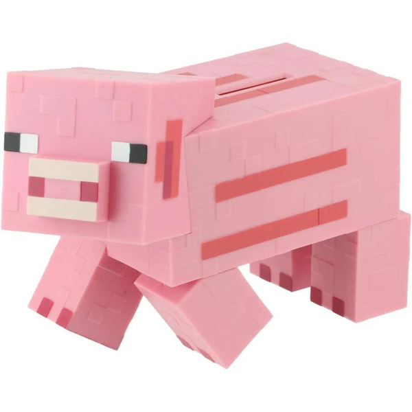 Tirelire Minecraft cochon