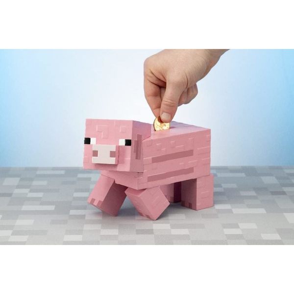 Tirelire Minecraft cochon