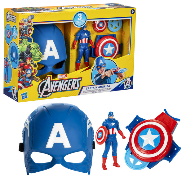 Pack bouclier d’attaque Captain America - Marvel Avengers
