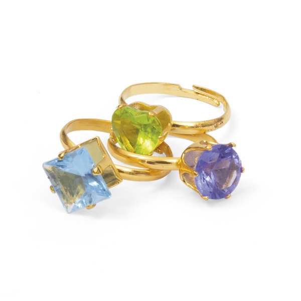 Coffret avec 24 bagues