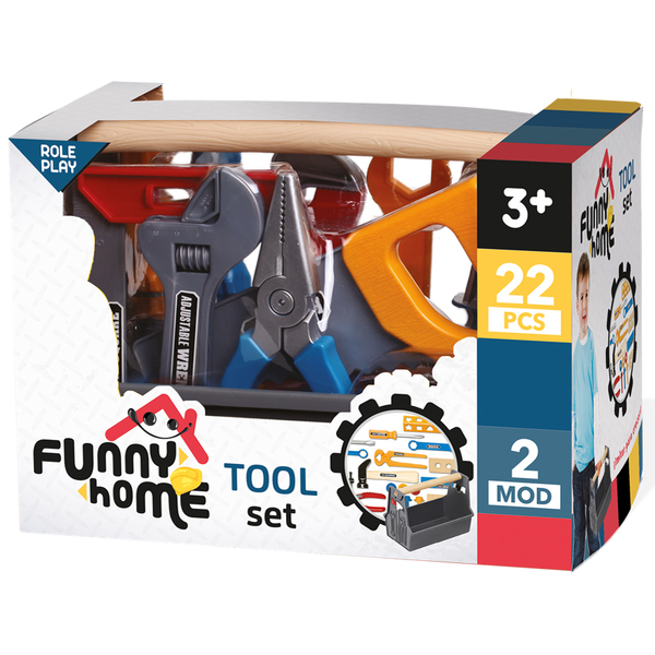 Boîte à outils pour enfant 22 pièces