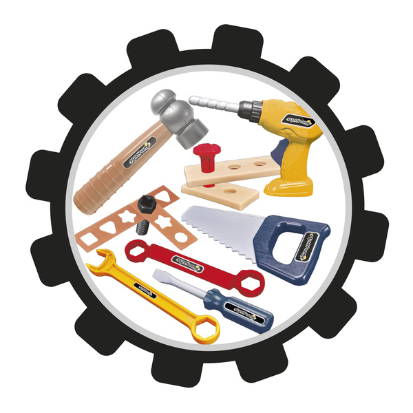 Coffret avec 36 outils de bricolage