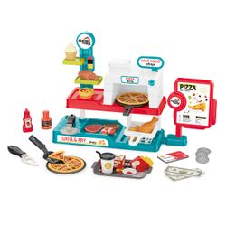 Set pizzeria avec sons et 66 accessoires