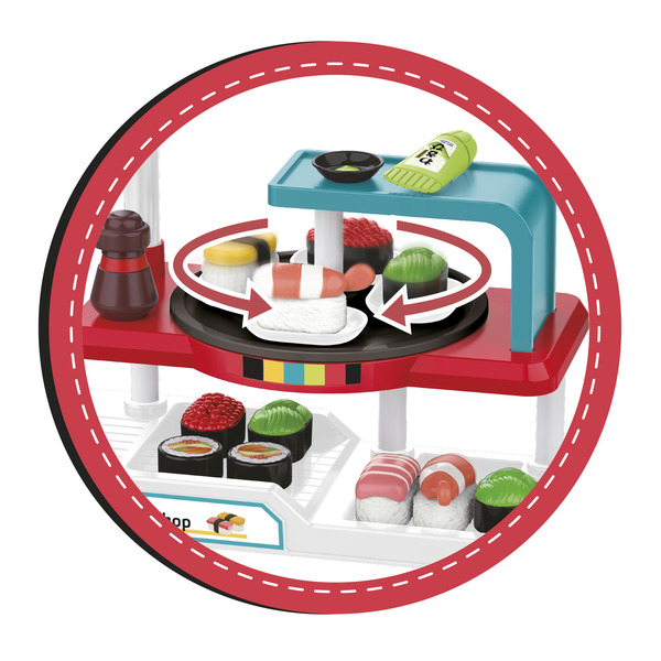Sushi Shop avec sons et 66 accessoires