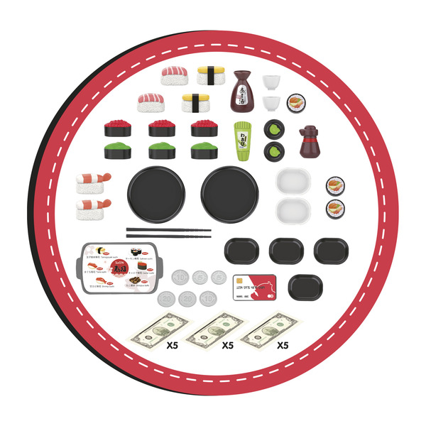 Sushi Shop avec sons et 66 accessoires