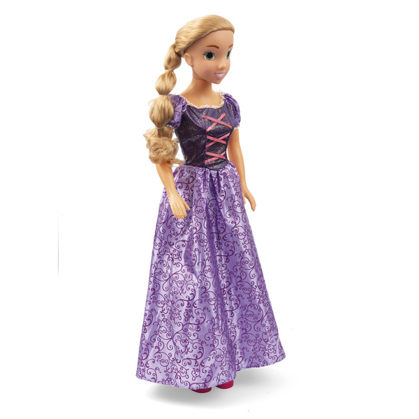 Poupée princesse géante violette 90 cm
