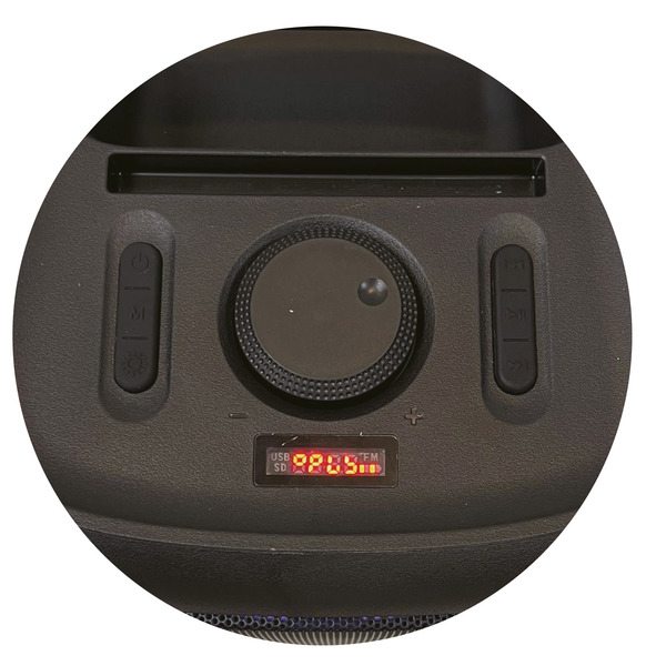 Enceinte de Karaoké Pro avec lumières LED - Groove Party