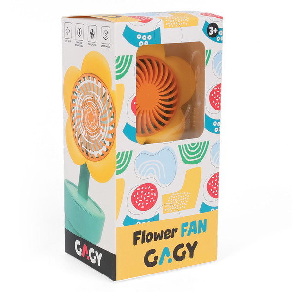 Ventilateur portable fleur