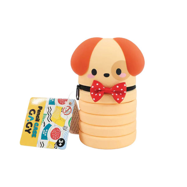 Trousse en silicone rétractable animaux