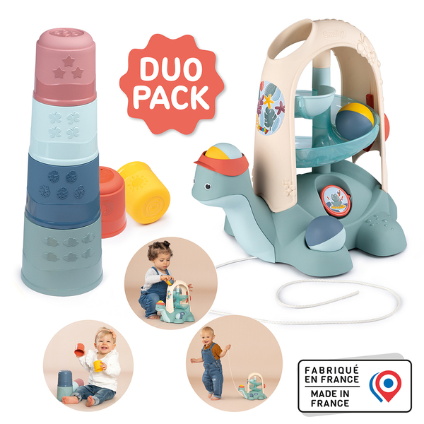 Coffret Tortue et Magic Tower - Little Smoby
