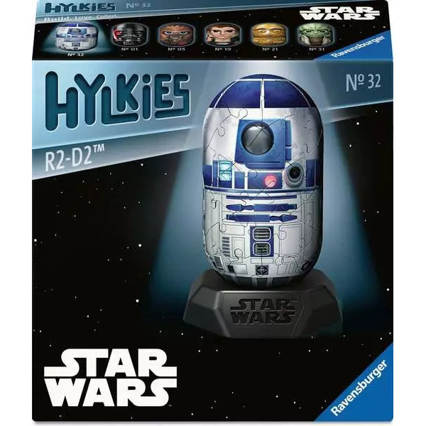 Puzzle 3D Hylkies Star Wars - R2-D2 54 pièces