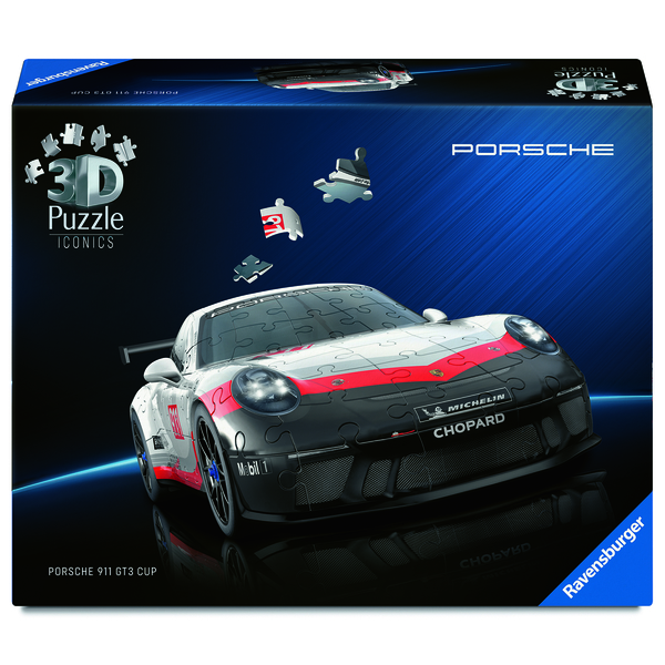 Puzzle 3D Iconics - Porsche 911 GT3 Cup