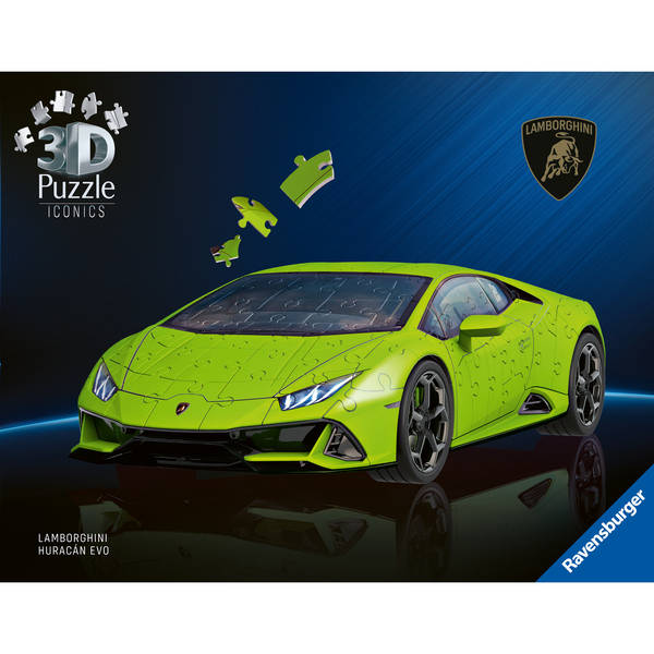 Puzzle 3D ICONICS - Lamborghini Huracán EVO verte