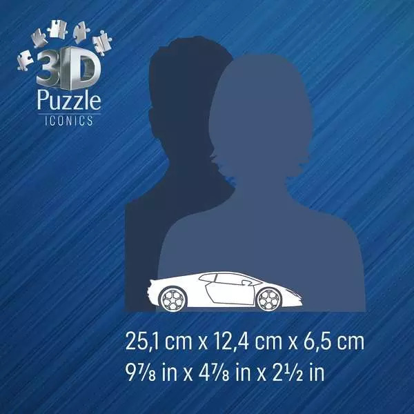 Puzzle 3D ICONICS - Lamborghini Huracán EVO verte