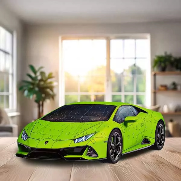 Puzzle 3D ICONICS - Lamborghini Huracán EVO verte
