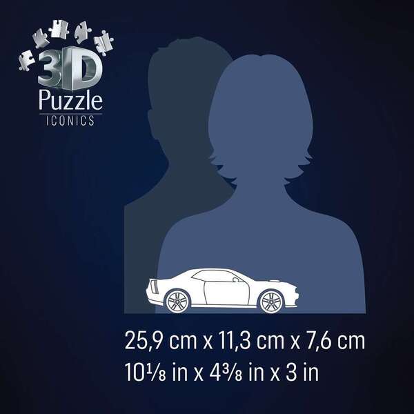 Puzzle 3D Iconics - Dodge Chall. R/T Scat Pack Widebody